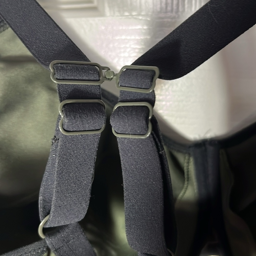 Freya Olive Green and Black Underwire Sports Bra - Picture 9 of 16